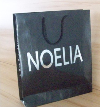 Bolsa con stamping plata
